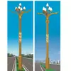 Iluminación exterior farola Yulan combinación de cuatro brazos y cinco luces farola Yulan combinación escénica venta directa de fábrica