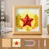 Kit de Manualidades DIY para el Día del Maestro: Marco de Fotos Artístico de Escultura de Papel - Los Estudiantes lo Hacen Ellos Mismos como Regalo para los Maestros