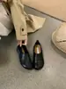 Zapatos de Primera Cita Estilo Retro con Punta Dividida y Boca Profunda para Mujer, Zapatos Casuales Retro Mary Jane