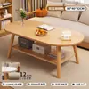 Mesa de Centro Sala de Estar Hogar Apartamento Pequeño Habitación de Alquiler Uso Mesa Sencilla 2026 Nuevo Estilo Mesa de Té Balcón Mesa Auxiliar