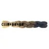 Peluca de Fibra Sintética Africana Trenza Grande de Fibra de Alta Temperatura para Mujer, Cabello Trenzado de un Solo Color, Rastas, Se Puede Ondular y Teñir