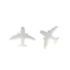 Brincos de Prata 925, Modernos e Simples Modelo de Avião Brilhantes Atacado Estilo Coreano Joias de Prata Brincos Versáteis