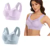 Conjunto de 3 Piezas Transfronterizo Talla Grande Sin Alambres Chaleco de Encaje Ropa Interior Delgado Recoge Lado Pecho Push-Up Sujetador Ajustable Fabricante