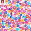 Tela de Algodón Puro 40S Estampado Digital Patrón de Burbujas Abstractas Coloridas Tela para Ropa de Mujer y Niño Vestido Cheongsam Camisa en Stock