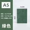 Caderno A5 em Couro PU Macio com Logo Personalizado, Presente Publicitário Simples, Caderno B5 Executivo com Capa de Couro, A6 Feito Sob Medida