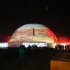 Tela de bola grande para teatro ao ar livre, tenda hemisférica de 30 m de diâmetro, tenda de tela de bola para exibição astronômica, fornecimento de fábrica