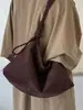 Bolso tote retro de ante, gran capacidad, estilo mujer, nuevo y moderno 2026, bolso de hombro casual de otoño para el día a día