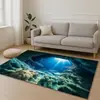 Alfombrilla de suelo de terciopelo de cristal estilo americano para entrada de casa, felpudo decorativo resistente al desgaste para sala de estar y dormitorio, alfombra resistente a la suciedad