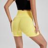 Comércio Exterior Transfronteiriço Europa e Estados Unidos mel quadril hip fitness lazer esportes elástico cintura alta abdômen secagem rápida sem costura shorts de ioga