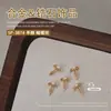 Joias para Nail Art Zircônia Laço Sino Pérola Liga Laço de Gravata Laço de Fita Zircônia Decoração de Unha 1 Peça