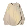 Camiseta Esportiva Funcional Fina de Secagem Rápida com Manga Longa para Homens, Camiseta Solta com Proteção Solar para o Verão, Marca Americana Moderna Roupa para Ciclismo ao Ar Livre
