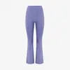 Calça Esportiva Flare Europeia e Americana Transfronteiriça para Controle da Barriga e Levanta Bumbum, Roupa Exterior Antiderrapante para Corrida e Yoga, Calça Longa
