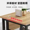 Mesa de escritório simples e moderna, mesa de computador simples para uma pessoa de gerente, combinação de mesa de computador e cadeira, mesa de chefe