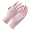 Guantes de Protección Solar para Mujer, Estilo Delgado, Compatibles con Pantalla Táctil, Verano al Aire Libre, Conducción, Deportes, Ciclismo, Guantes de Seda de Hielo, Protección UV, Venta al por Mayor