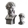 Estilo Nórdico Ins Adornos Xiaowei Geometría Resina Yeso Estatua Decoración Pasado Giuliano Medici