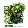 Parede de Plantas Simuladas Parede de Plantas Verdes Decoração Floral Fundo Gramado de Plástico Decoração de Gramado Verdejamento de Engenharia Parede de Flores Artificiais Decoração