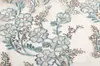 Procesamiento Poliéster 96F Tela Bordada Hoja Flor Moda Ropa Casual Mantel Mantel Tela Bordada Moda