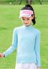 Pgm Golf Camada Base Proteção Solar Verão Meninas Roupa Proteção Solar Seda Gelada Respirável Venda Direta de Fábrica
