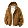 Nuevas Chaquetas con Capucha Sueltas de Color Liso para Hombre y Mujer Otoño 2025 Moda Juvenil Chaquetas para Montañismo al Aire Libre