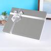Caixa de Presente Lenço Azul Exquisita Simples Caixa de Embalagem Caixa de Presente de Aniversário Roupas Sapatos Embalados Caixa Vazia