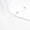 Brincos de Pino com Haste em U Ouro Real 14K18K Cor Preservada Feitos à Mão Acessórios para Brincos Material de Haste para Brinco em Forma de Corrente DIY A59