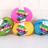4 Ovillos de Hilo Acrílico para Bebé para Tejer a Mano, Hilo Mediano-Fino para Crochetar Zapatillas, Kit de Materiales de Hilo Acrílico para Crochet de Muñecas