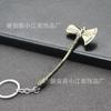 Llavero Fulian Marvel Avengers Thor Axe colgante de metal llavero Marvel regalo al por mayor