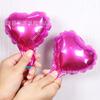 Globos de aluminio con forma de corazón para decoración de bodas, de 5, 10 y 18 pulgadas, para decoración navideña, directos de fábrica