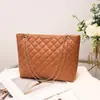 Comércio Exterior Atacado Bolsas Bolsas Femininas Corrente Acolchoada Bolsa Tote 2024 Nova Bolsa Feminina de Ombro Grande Capacidade Estilo Balde