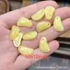 Folhas de Cera de Abelha de Segunda Geração Fivela de Segurança Borboleta Material de Resina Cabacinha Acessórios de Contas Soltas DIY Acessórios para Joias Atacado