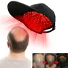 Touca a Laser de Luz Vermelha para Crescimento Capilar Portátil para Uso Doméstico Terapia Infravermelha Touca para Cuidados com o Cabelo e Saúde Dispositivo para Cuidados com o Couro Cabeludo e Cabelos