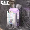 Caja de Almacenamiento Giratoria Multicapa para Cebolleta, Jengibre y Ajo con Estante de Ventosa y Cesta Colgante de Pared para Jengibre y Ajo