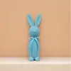 Adornos de Conejo de Pascua Imitación Transfronterizos para Parejas, Adornos de Estatua de Conejo Simulado, Manualidades para Decoración de Jardín y Césped en Stock