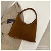 Bolsa de Ombro Retro Fashionável para o Dia a Dia, Bolsa de Mão Texturizada Grande para Mulheres, Novo Modelo 2026, Grande Capacidade, Bolsa Tote Estilosa e de Alta Qualidade