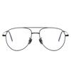 Montura de Titanio Ultraligera Montura de Gafas para Miopía para Hombre Doble Puente Alta Definición Anti Luz Azul Moda Plana Shenzhen Ip Montura Venta al por Mayor 016