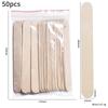 Herramientas de Belleza para Depilación, Palitos Ajustadores de Cera, Palitos Desechables para Depilación, 100 Piezas en una Bolsa, Herramientas de Manicura