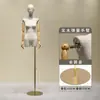 Novo manequim feminino estilo coreano, suporte de bambu para vitrine de loja de roupas