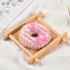 Liquidação em estoque Feltro de Lã Decorações de Donut para Chá da Tarde Biscoitos Sobremesa de Chocolate Processável