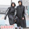 Impermeable clásico de moda, moderno y moderno, edición roja para internet, para exteriores, para adultos, senderismo, trabajo y escuela.
