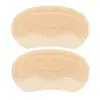 Pegatina para Talón Unisex Zapatos de Tacón Alto Zapatos de Cuero Zapatos Deportivos Ajuste de Talla Almohadilla de Media Talla Recortable Autoadhesiva Anti-Abrasión Antideslizante Pegatina para Talón