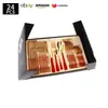 Cubiertos de Acero Inoxidable Transfronterizo de Amazon Cuchillo y Tenedor 1010 Cuchillo, Tenedor y Cuchara de Estilo Occidental Juego de 24 Piezas Cuchillo y Tenedor para Carne Caja de Regalo
