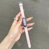 Adecuado para correas de reloj Xiaomi Mi Band 9/10/4/5/6/7/8 Generaciones, Estilo de hebilla doble, Cuero genuino, Versátil para hombres y mujeres
