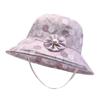 Chapéu Feminino Primavera e Verão Novo Chapéu para Mãe de Meia-idade Chapéu Bacia Protetor Solar para Velhinhas Chapéu de Pescador da Vovó Chapéu de Tecido