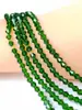 Miçangas de Cristal Pontiagudas de 4mm Acessórios para Roupas Miçangas Soltas com Ponta Dupla Miçangas de Vidro Romboide DIY Miçangas em Forma de Diamante