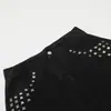 Marca Tendência Urso Mágico 2026 Novo Estilo Retro Americano Calças Casuais Personalizadas com Strass Lâmina Curva Unissex Largas de Perna Larga Longas