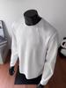 Camiseta de Manga Larga American Splicing Cleanfit para Hombre Otoño Nuevo Guapo de Gama Alta Holgada Cuello Redondo Sudadera de Manga Larga