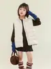 Nuevo Chaleco de Plumas para Niños Otoño/Invierno 2026, Estilo de Canalé, 90% Plumas, para Niños y Niñas, Tallas Mediana y Grande, Ropa de Exterior