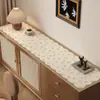 Alfombrilla de Entrada de Lujo Ligero y Sensación de Alta Gama, Alfombrilla para Aparador Estilo Vintage, Alfombrilla para Zapatero Resistente al Desgaste y Fácil de Cuidar, Alfombrilla Protectora para Encimera