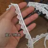 Exquisito hilo de algodón soluble en agua, accesorios de encaje bordado hechos a mano, accesorios de bricolaje, correa de hombro, tela de decoración del hogar