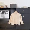 Xianao 2023 Inverno novas roupas infantis meninos e meninas suéter quente estilo coreano cânhamo padrão engrossado suéter infantil